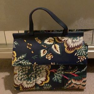 Tory Burch Floral crossbody/ top handle bag